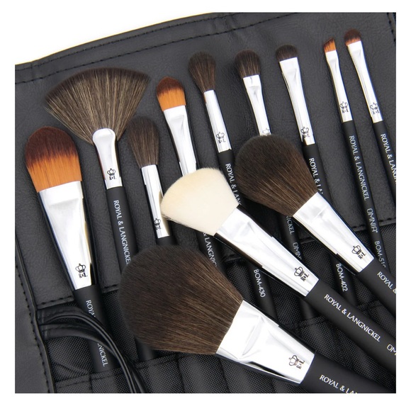 *NWT* Omnia Professional 13 piece makeup brush set with wrap - Picture 3 of 7